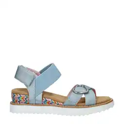 Wehkamp Skechers sandalen blauw aanbieding