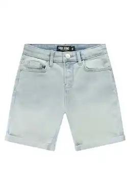 Wehkamp Cars denim regular short light blue denim aanbieding