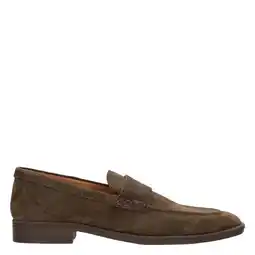 Wehkamp PS Poelman suède loafers donkerbruin aanbieding