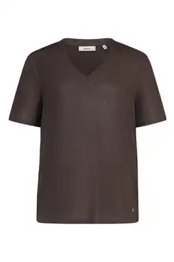 Wehkamp gardeur T-shirt bruin aanbieding