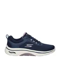 Wehkamp Skechers Go Walk Arch Fit sneakers donkerblauw aanbieding