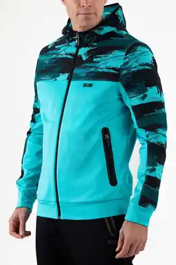 Wehkamp Sjeng Sports sportjack Mars turquoise aanbieding