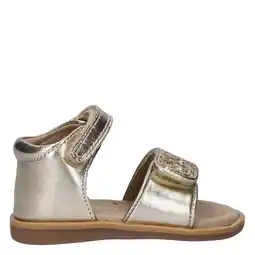 Wehkamp Nelson Kids leren sandalen goud aanbieding