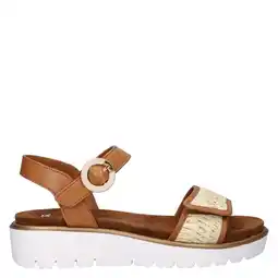 Wehkamp Ara leren sandalen cognac aanbieding