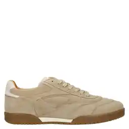 Wehkamp Manfield suède sneakers beige aanbieding