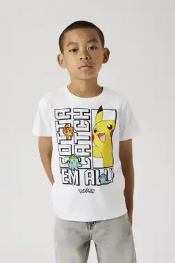Wehkamp NAME IT KIDS Pokemon T-shirt wit aanbieding