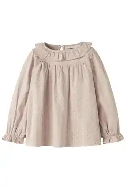 Wehkamp LIL' ATELIER MINI blousetop lichtroze aanbieding