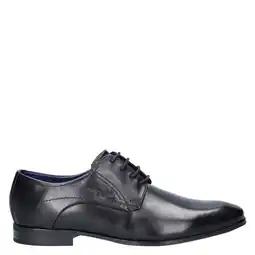Wehkamp Bugatti leren veterschoenen zwart aanbieding