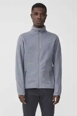 Wehkamp Tenson fleece vest Miracle grijs aanbieding