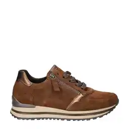 Wehkamp Gabor suède sneakers cognac aanbieding