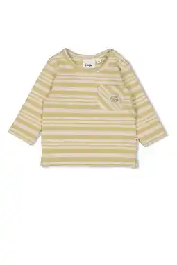 Wehkamp Feetje longsleeve Safari Savage groen aanbieding