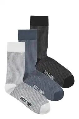 Wehkamp JACK & JONES sokken JACBRYAN - grijs (set van 3) aanbieding