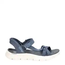 Wehkamp Skechers sandalen blauw aanbieding