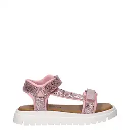 Wehkamp Nelson Kids leren sandalen chunky roze aanbieding