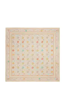 Wehkamp GUESS sjaal met all-over print geel aanbieding