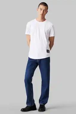 Wehkamp CALVIN KLEIN JEANS T-shirt BADGE bright white aanbieding