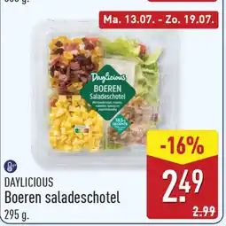 ALDI Daylicious boeren saladeschotel aanbieding