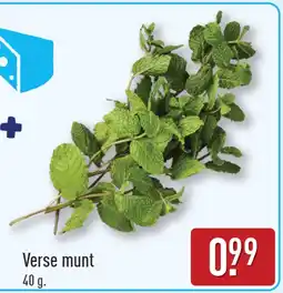 ALDI Verse munt aanbieding