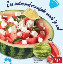 ALDI Watermeloen aanbieding