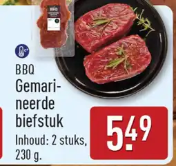 ALDI BB! gemarineerde biefstuk aanbieding