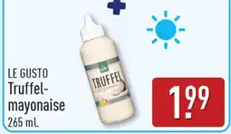 ALDI Le gusto truffel mayonaise aanbieding
