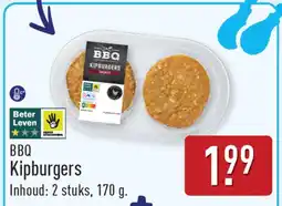 ALDI BBQ kipburgers aanbieding