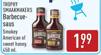 ALDI Trophy smaakmakers barbecuesaus aanbieding