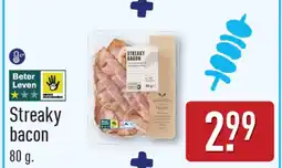 ALDI Streaky bacon aanbieding