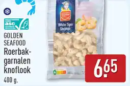 ALDI Golden seafood roerbakgarnalen knoflook aanbieding