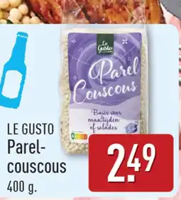 ALDI Le gusto parelcouscous aanbieding