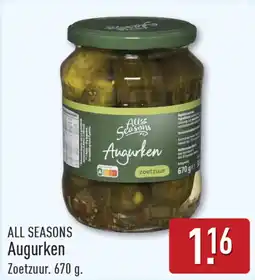 ALDI All seasons augurken aanbieding