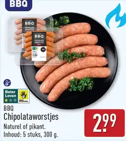 ALDI BBQ Chipolataworstjes aanbieding