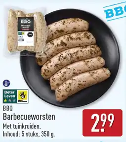 ALDI BBQ Barbecueworsten aanbieding