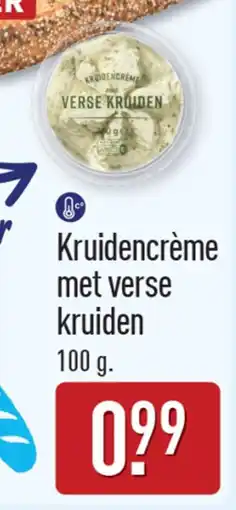 ALDI Kruidencrème met verse kruiden aanbieding