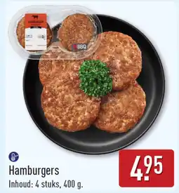 ALDI Hamburgers aanbieding