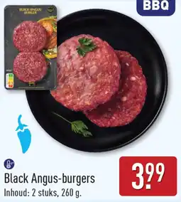 ALDI Black angus burgers aanbieding