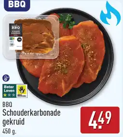ALDI BBQ Schouderkarbonade gekruid aanbieding
