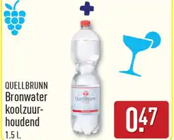 ALDI Quellbrunn bronwater koolzuurhoudend aanbieding