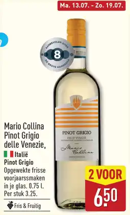 ALDI Mario collina pinot grigio delle venezie aanbieding