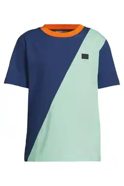 Wehkamp Orange Stars T-shirt donkerblauw aanbieding
