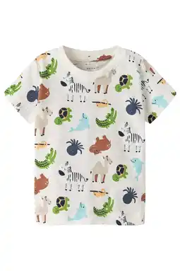 Wehkamp NAME IT BABY T-shirt wit aanbieding