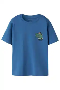 Wehkamp NAME IT MINI T-shirt blauw aanbieding