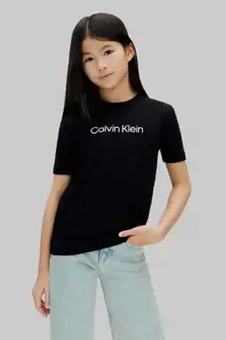 Wehkamp Calvin Klein T-shirt zwart aanbieding
