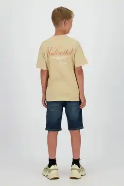 Wehkamp Raizzed T-shirt met backprint zand aanbieding