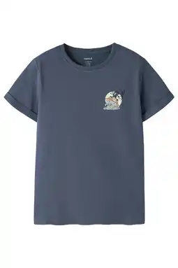 Wehkamp NAME IT KIDS T-shirt blauw aanbieding