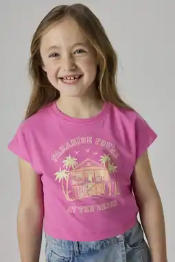 Wehkamp NAME IT KIDS T-shirt roze aanbieding