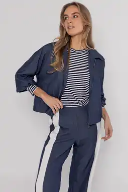 Wehkamp Poools jasje donkerblauw aanbieding