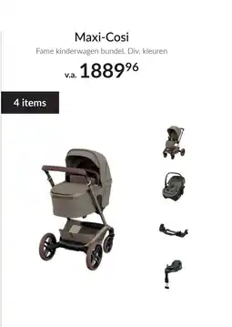 Babypark Maxi-cosi fame kinderwagen bundel aanbieding