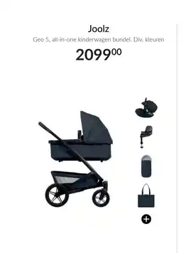 Babypark Joolz geo 5, all-in-one kinderwagen bundel aanbieding