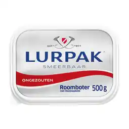 Dirk Lurpak Smeerbare boter ongezouten aanbieding